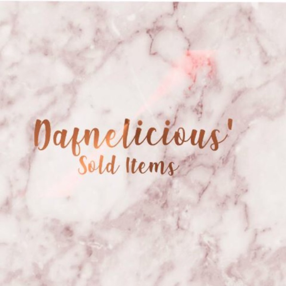 Sold items 💕